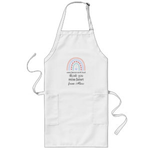 Teacher Appreciation - Best Teacher Ever Present Long Apron