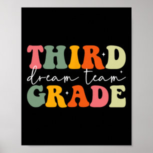 Teacher Appreciation Byck To School Third Grade Dr Poster