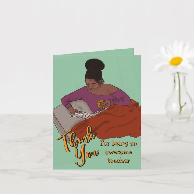  Teacher Appreciation Card (Small Plant)