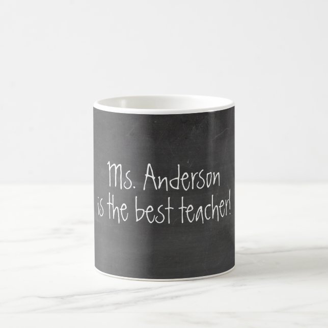 Teacher Appreciation | Chalkboard Coffee Mug (Center)