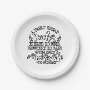 Teacher Appreciation Day Ideas Paper Plate