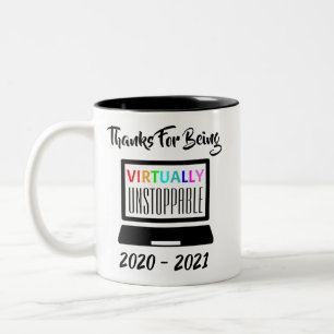 Teacher Appreciation Gift 2021 Two-Tone Coffee Mug