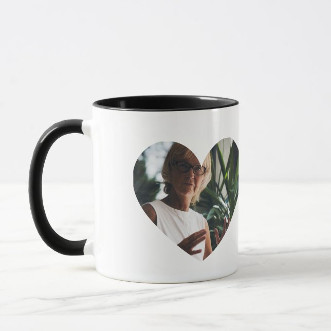 Teacher Appreciation Gift Custom Photo Mug (Gauche)