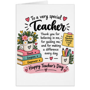 Teacher Appreciation Gift   Happy Teacher's Day 