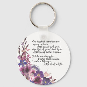 Teacher Appreciation Gift Keychain