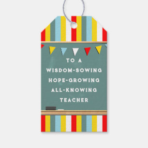 Teacher Appreciation Gift Tags