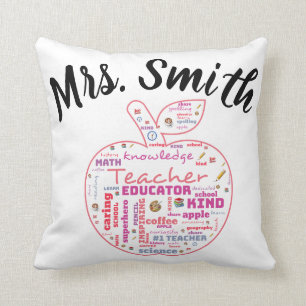 Teacher Appreciation Gift Throw Pillow