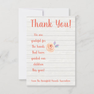  Teacher appreciation hand sanitizer gift card