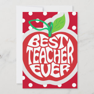 Teacher Appreciation Holiday Card