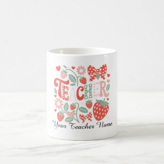 Teacher Appreciation Mug Gift | Cute Teacher Gift