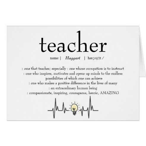 Student Teacher Cards, Greeting Cards & More | Zazzle CA