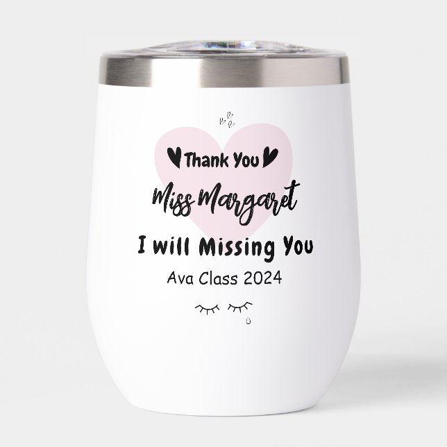 Teacher Appreciation Thank You School Custom (Front)