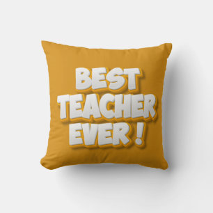 Teacher Appreciation Throw Pillow