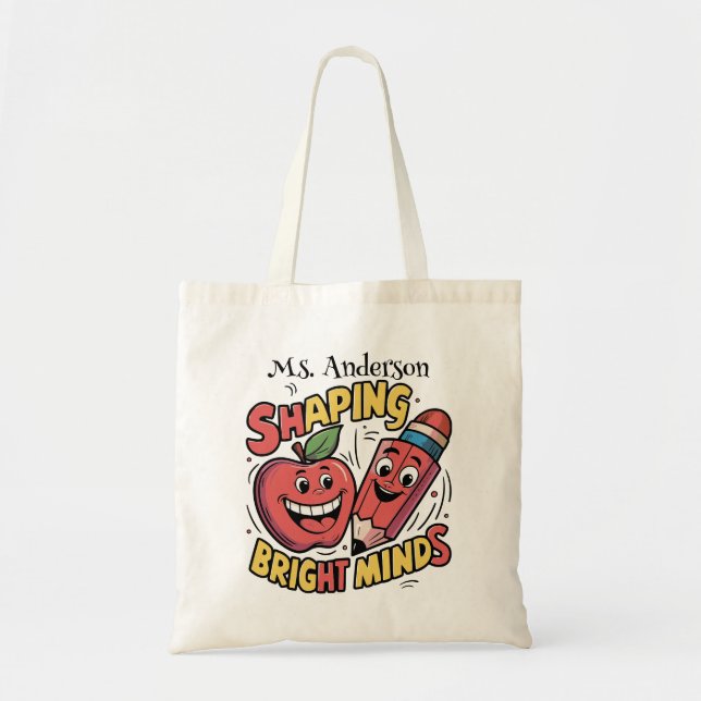 Teacher Appreciation Tote Bags (Front)