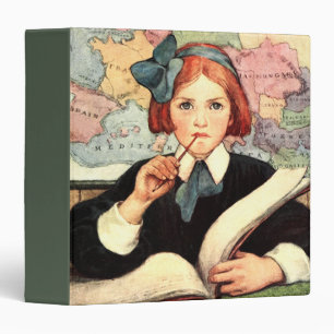 Teacher Appreciation Vintage Art Gift Binder