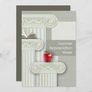 Teacher Appreciation Week Custom Card