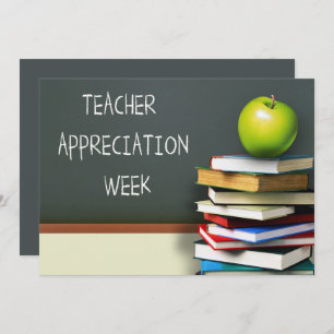 Teacher Appreciation Week Custom Thank You Card