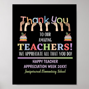 Teacher Appreciation Week Poster