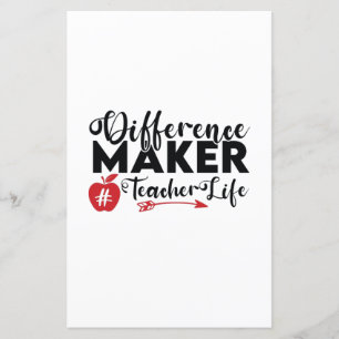 Teacher Art Difference Maker Teacher Life