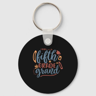 Teacher Art Fifth Grade Grand Keychain