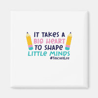 Teacher Art It Takes A Big Heart