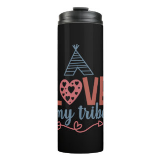 Teacher Art Love My Tribe Thermal Tumbler