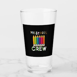 Teacher Art Preschool Crew Teacher Glass