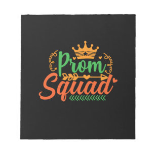 Teacher Art Prom Squad Notepad