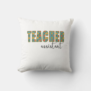 Teacher Art Teacher Assistant Throw Pillow