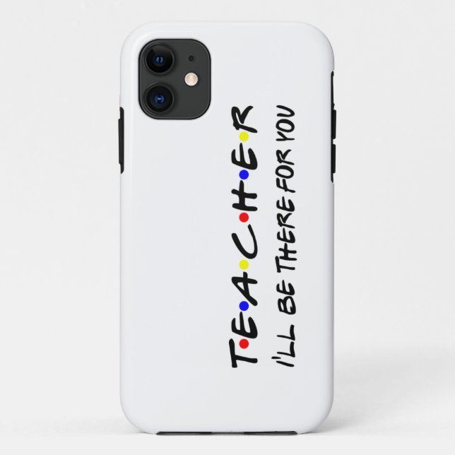 Teacher Bestie Case-Mate iPhone Case (Back)