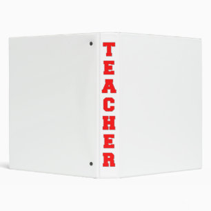 Teacher Binder
