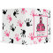 Teacher Binder - Pink & Black Handprints