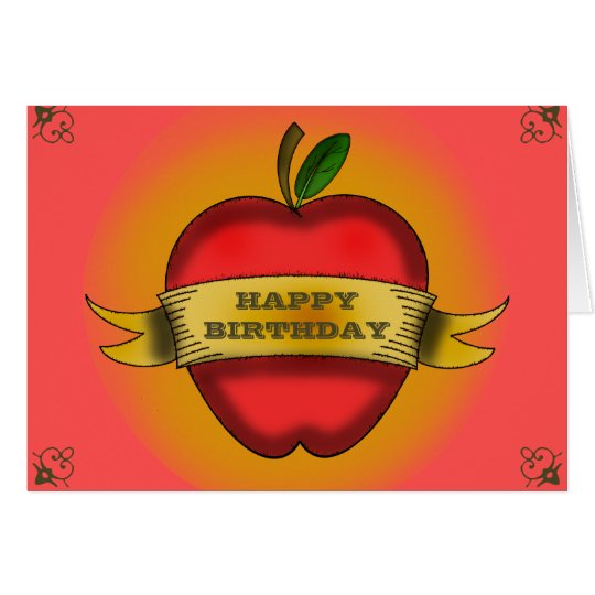 Teacher Birthday Card