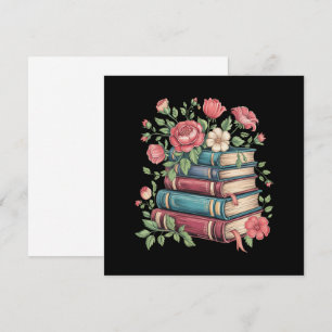 Teacher Book Lover Back to School Wildflowers Invitation