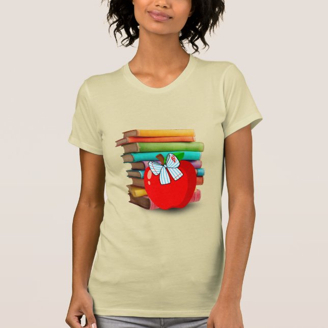 Teacher Book tee (Front)