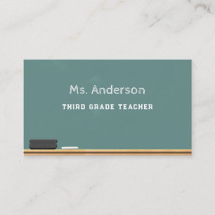 Teacher Business Card
