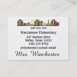 Teacher Business Card