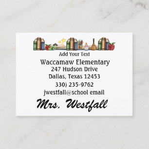 Teacher Business Card