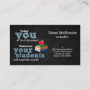 Teacher Business Card