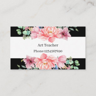 teacher business card