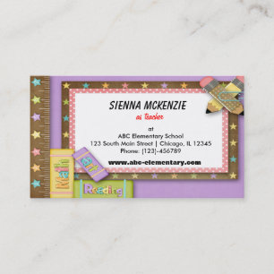 Teacher Business Card