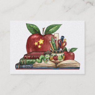 Teacher Business Card by SRF