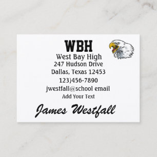 Teacher Business Card - See Reverse -  SRF