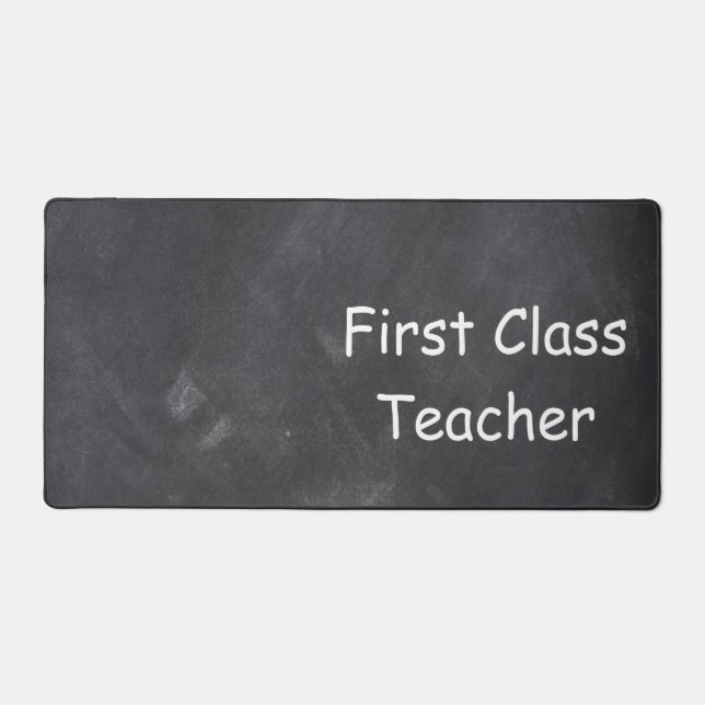 Teacher Chalkboard Design Idée cadeau (Recto)