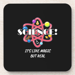 Teacher Chemistry Science Is Like Magic But Real Coaster