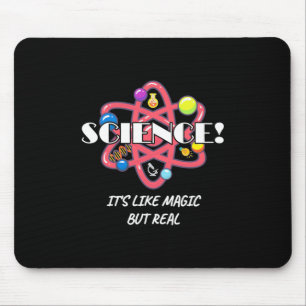 Teacher Chemistry Science Is Like Magic But Real Mouse Pad
