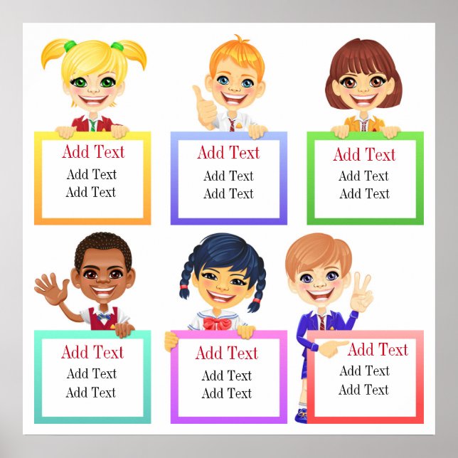 Teacher, Children, or For Anyone Poster - SRF (Front)