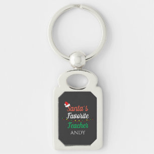 Teacher Christmas Thank You Xmas Appreciation Gift Keychain