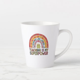 Teacher & Classroom Latte Mug