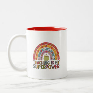 Teacher & Classroom Two-Tone Coffee Mug